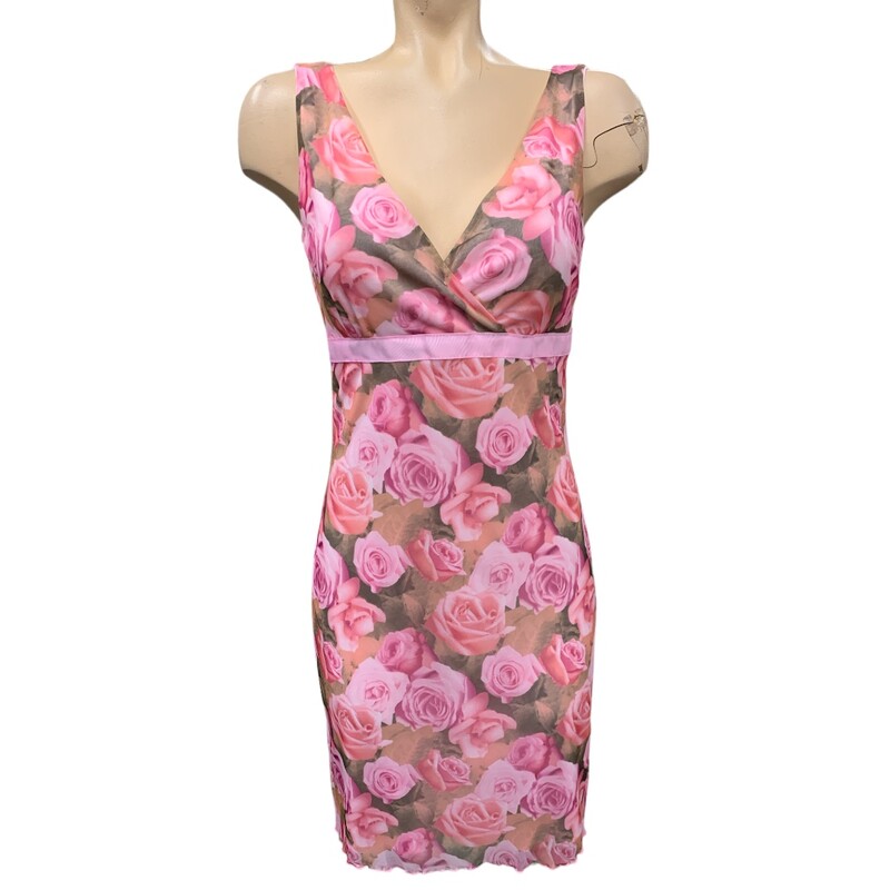 Digital Clothing Floral, Pink, Size: S