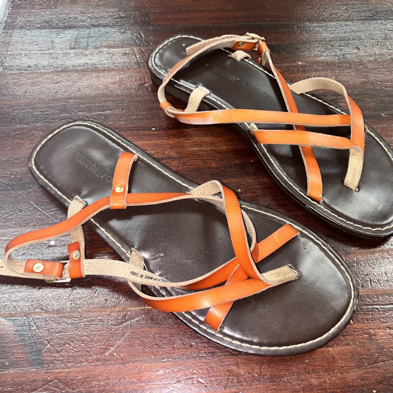 A8.5 Brown Strap Sandals