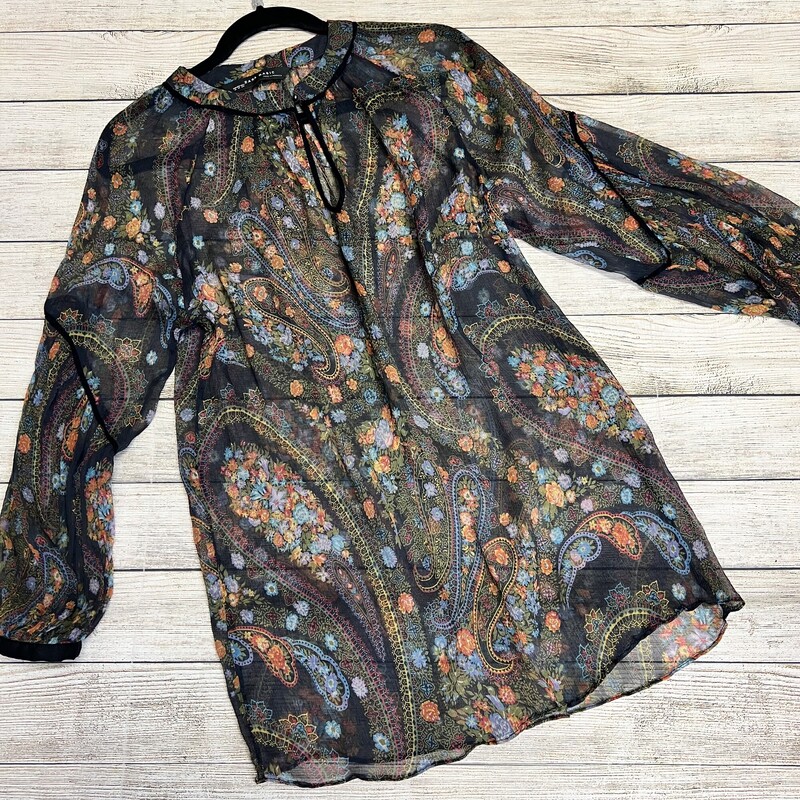 Zara Sheer Floral Paisley