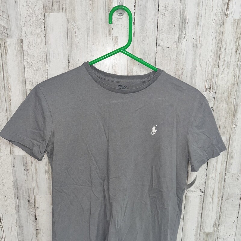 S Grey Logo Tee