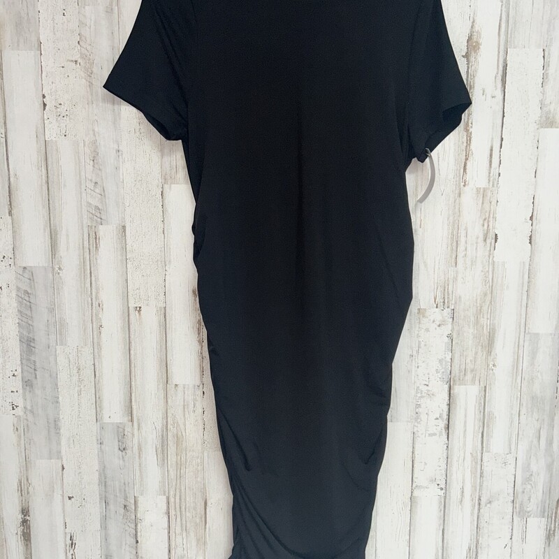 M Black Tshirt Dress, Black, Size: Ladies M