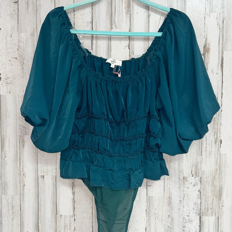 NEW L Green Smock Bodysui