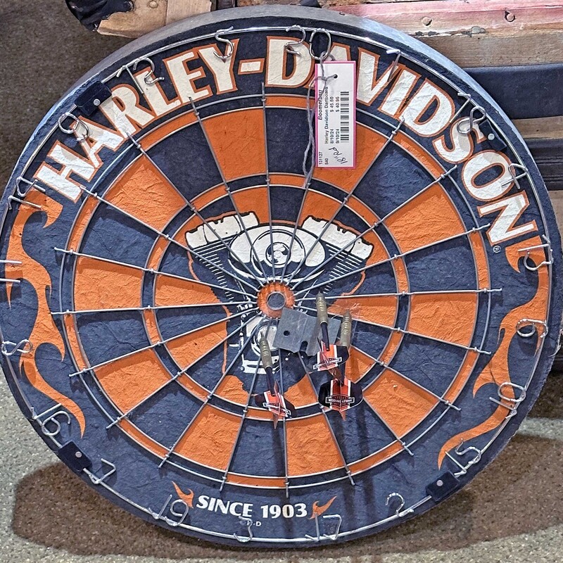 Harley Davidson Dartboard