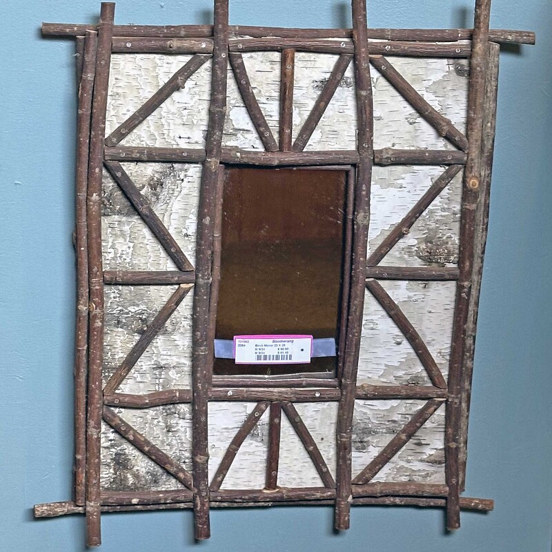 Rustic Birch Mirror
23 In x 20 In.