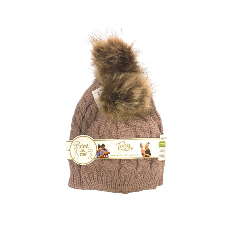 2pc Beanie (Brown) NWT