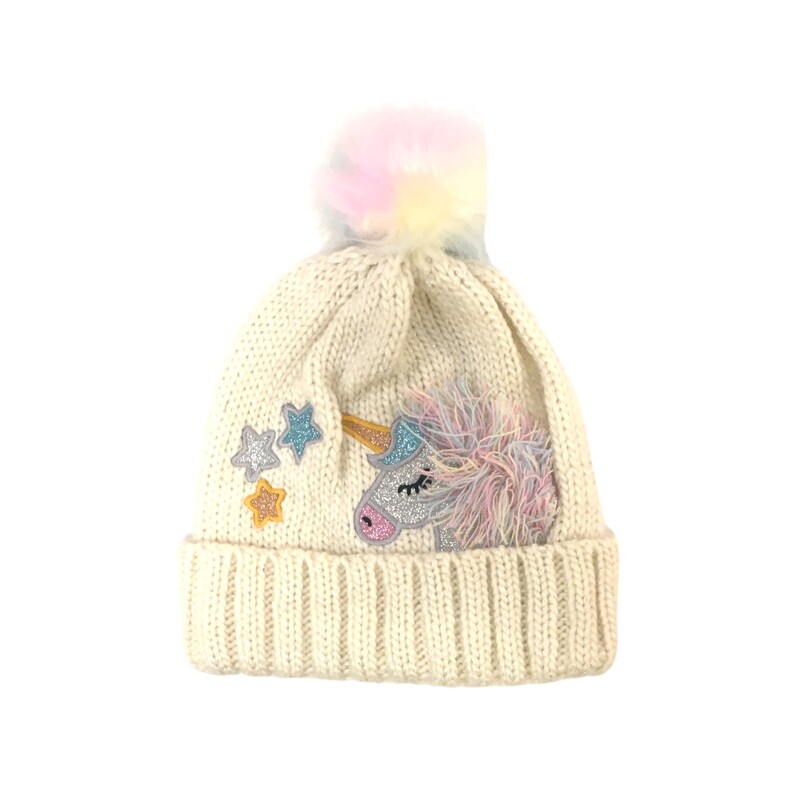 Beanie (White/Unicorn)