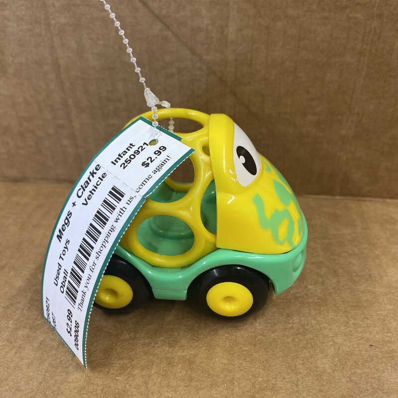 Oball, Size: Infant, Item: Vehicle