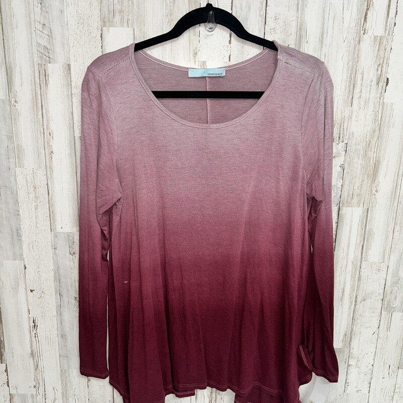 M Purple Ombre Longsleeve, Purple, Size: Ladies M