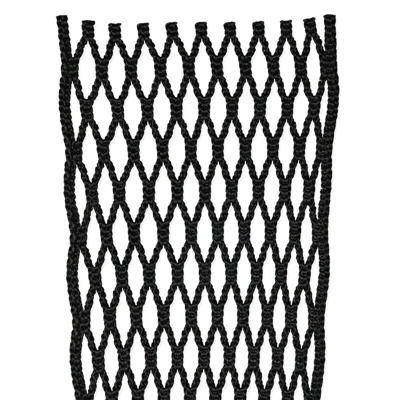 10 Diamond<br />
Black<br />
Semi-Soft<br />
<br />
- Type 2<br />
<br />
Light.<br />
Our P2 fibers allow us to make a light, thin mesh weighing in at only 30 grams.<br />
<br />
Tight.<br />
Manufactured using new patent-pending TITE technology. Tighter lacrosse mesh improves Pocket Focus guaranteeing superior ball control and accuracy.<br />
<br />
Strong.<br />
The same P2 fibers that make our Type 2 mesh lighter also make it more than twice as durable. So you can play harder, faster and longer knowing your pocket won’t change.