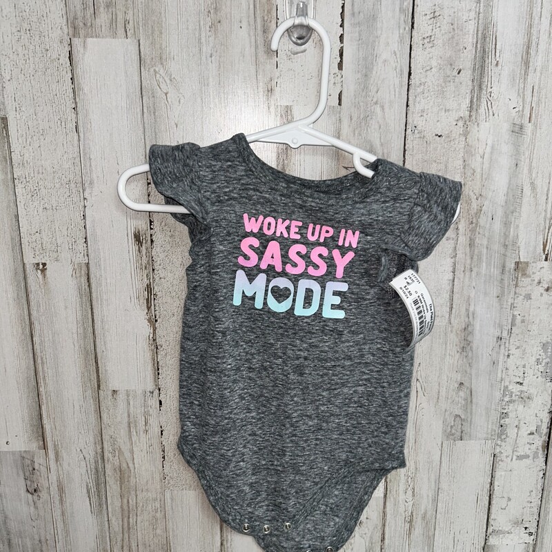 6/9M Woke Up Sassy Onesie