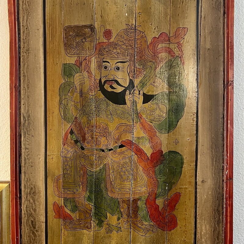 Chinese Door Panel Framed
Size: 24x39