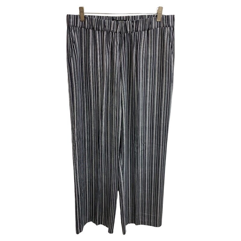 Linea Domani Pants S12, Navy/wht, Size: L