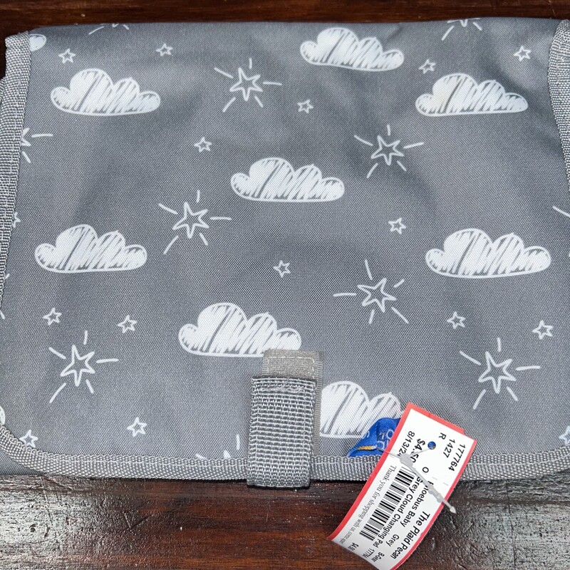 Grey Cloud Changing Pad