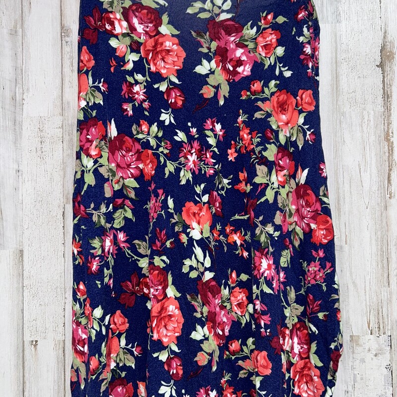 Navy Floral Nursing Cover