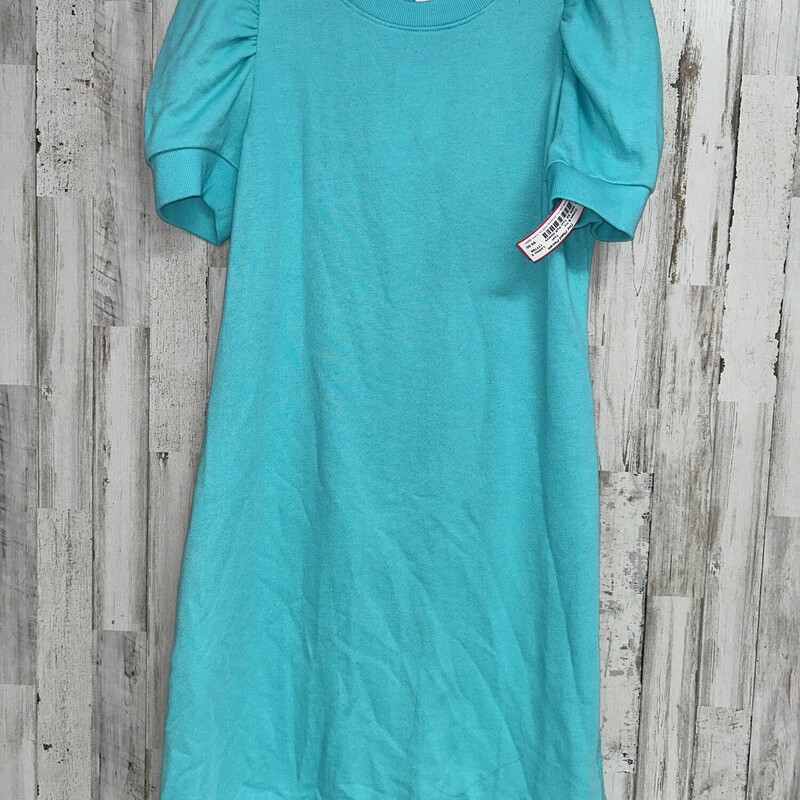 NEW XS Teal Puff Sleeve D