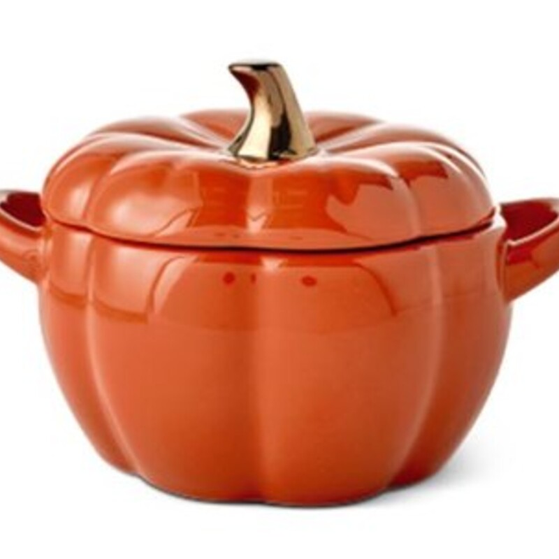 Crofton Large Pumpkin Crock
Orange Gold Size: 10 x 7H