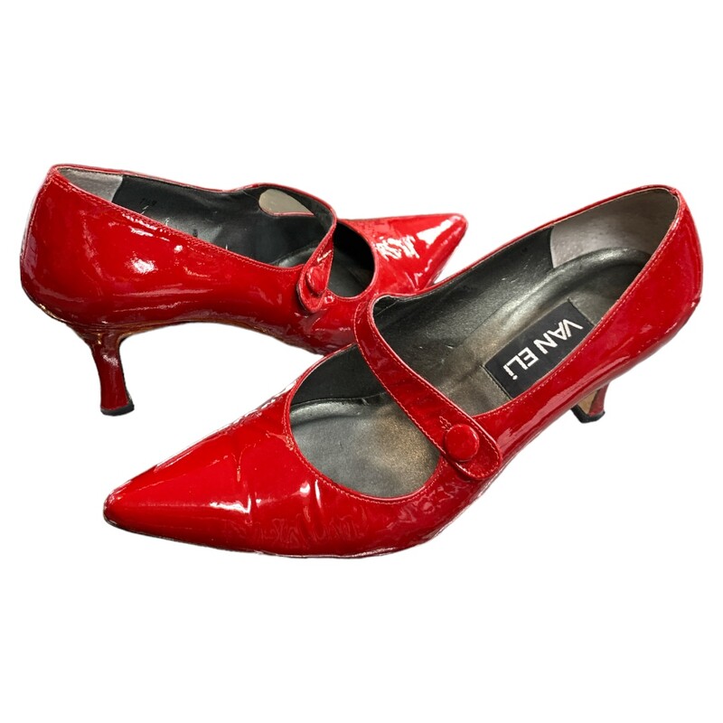 Vaneli, Red, Size: 7.5