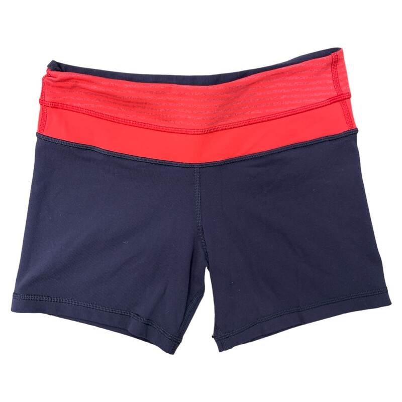 LUlulemon Shorts S4, Gry/red, Size: S