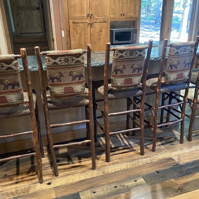 Old Hickory Bar Stools