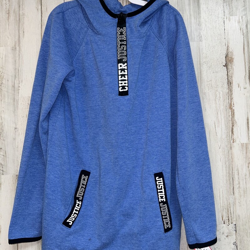 12 Blue 1/4 Zip Pullover, Blue, Size: Girl 10 Up