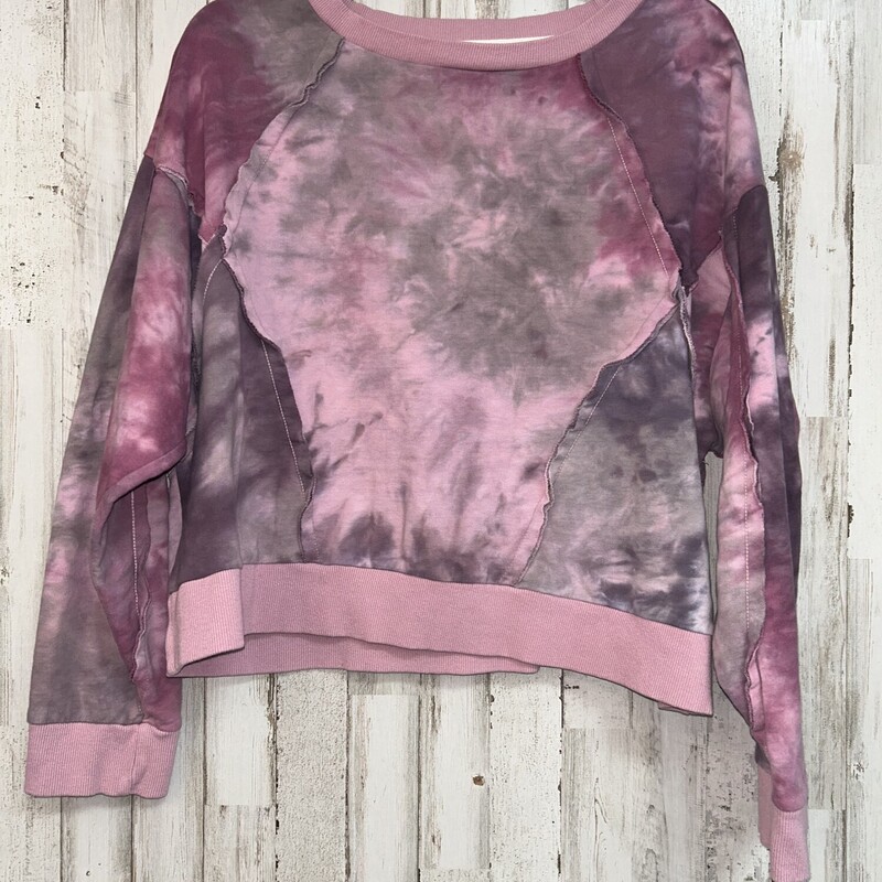 L Purple Dye Sweatshirt