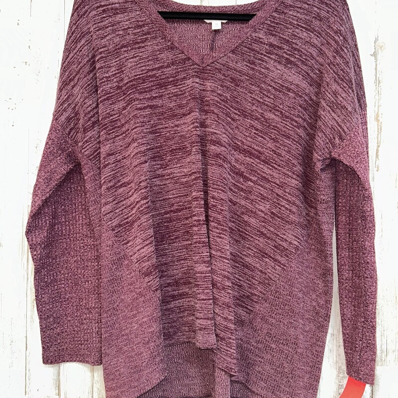 0X Purple Knit Top