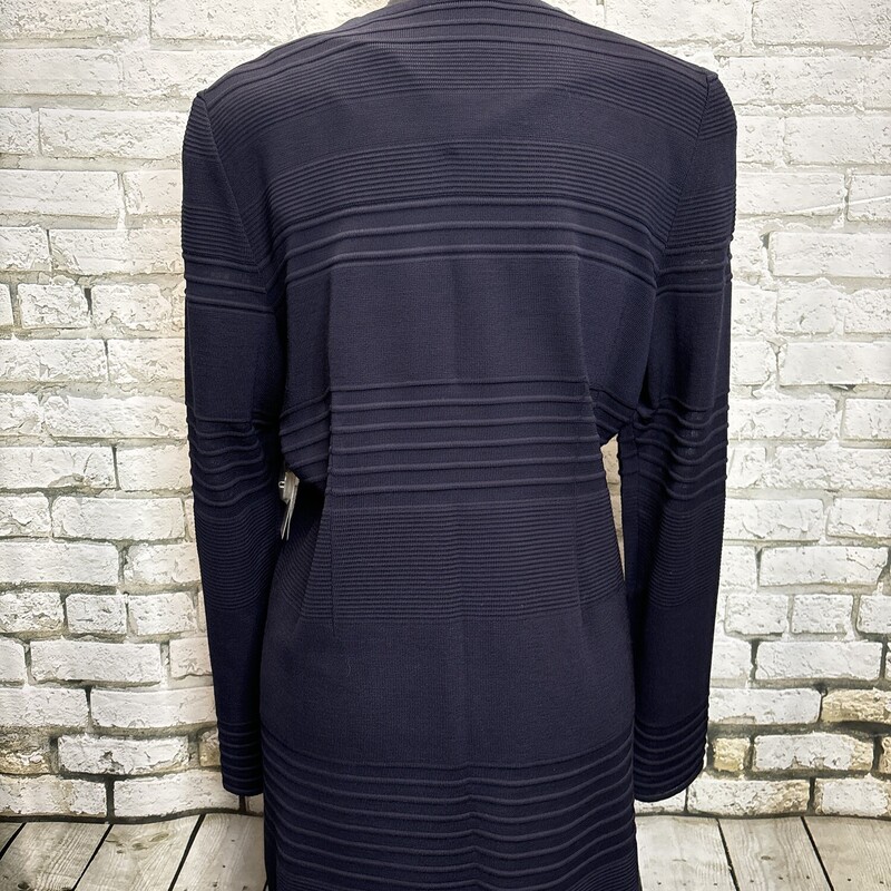 Misook, Navy, Size: Medium