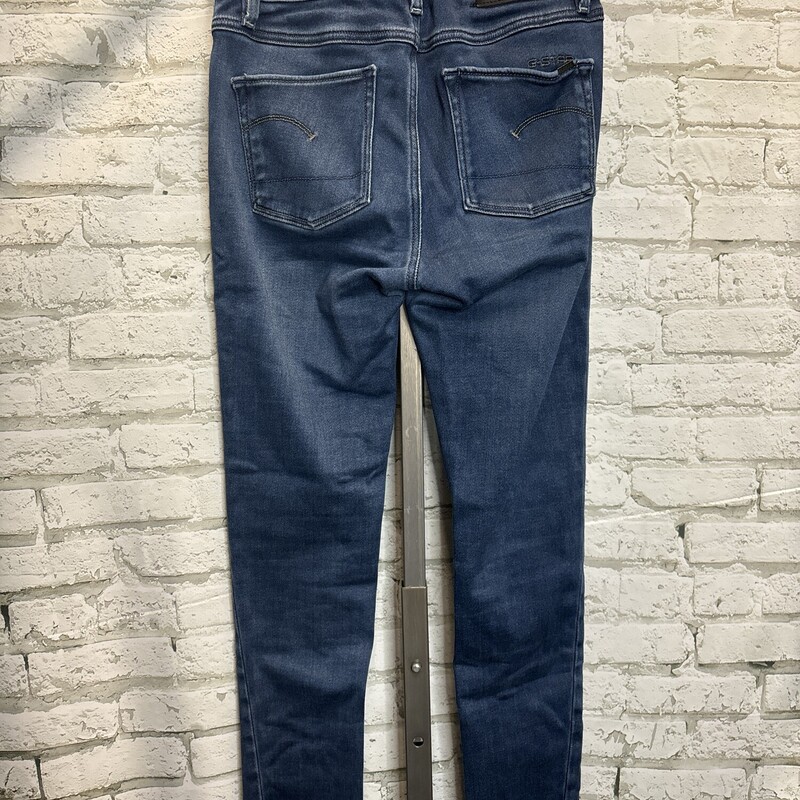 G Star Skinny Jeggings, Denim, Size: 30