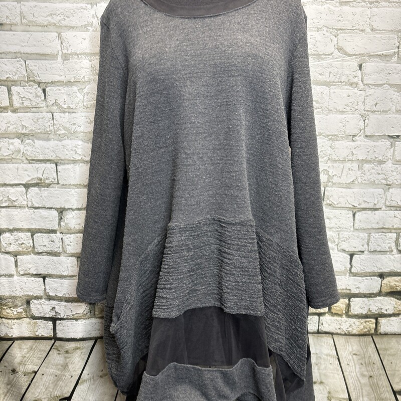 Luukaa, Grey, Size: 16