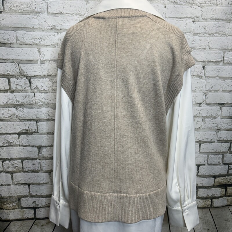 Elan, Cream/ta, Size: Large