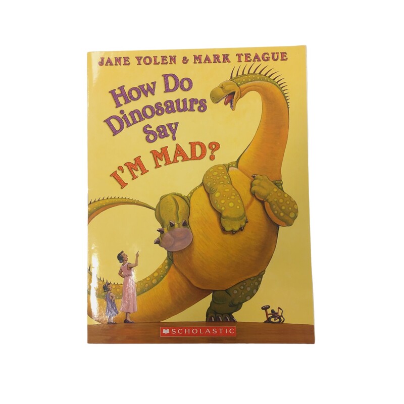 How Do Dinosaurs Say Mad, Book, Size: -

Located at Pipsqueak Resale Boutique inside the Vancouver Mall or online at:

#resalerocks #pipsqueakresale #vancouverwa #portland #reusereducerecycle #fashiononabudget #chooseused #consignment #savemoney #shoplocal #weship #keepusopen #shoplocalonline #resale #resaleboutique #mommyandme #minime #fashion #reseller

All items are photographed prior to being steamed. Cross posted, items are located at #PipsqueakResaleBoutique, payments accepted: cash, paypal & credit cards. Any flaws will be described in the comments. More pictures available with link above. Local pick up available at the #VancouverMall, tax will be added (not included in price), shipping available (not included in price, *Clothing, shoes, books & DVDs for $6.99; please contact regarding shipment of toys or other larger items), item can be placed on hold with communication, message with any questions. Join Pipsqueak Resale - Online to see all the new items! Follow us on IG @pipsqueakresale & Thanks for looking! Due to the nature of consignment, any known flaws will be described; ALL SHIPPED SALES ARE FINAL. All items are currently located inside Pipsqueak Resale Boutique as a store front items purchased on location before items are prepared for shipment will be refunded.