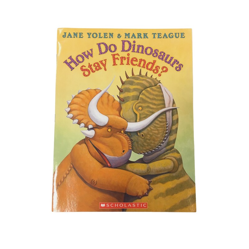 How Do Dinosaurs Friend, Book, Size: -

Located at Pipsqueak Resale Boutique inside the Vancouver Mall or online at:

#resalerocks #pipsqueakresale #vancouverwa #portland #reusereducerecycle #fashiononabudget #chooseused #consignment #savemoney #shoplocal #weship #keepusopen #shoplocalonline #resale #resaleboutique #mommyandme #minime #fashion #reseller

All items are photographed prior to being steamed. Cross posted, items are located at #PipsqueakResaleBoutique, payments accepted: cash, paypal & credit cards. Any flaws will be described in the comments. More pictures available with link above. Local pick up available at the #VancouverMall, tax will be added (not included in price), shipping available (not included in price, *Clothing, shoes, books & DVDs for $6.99; please contact regarding shipment of toys or other larger items), item can be placed on hold with communication, message with any questions. Join Pipsqueak Resale - Online to see all the new items! Follow us on IG @pipsqueakresale & Thanks for looking! Due to the nature of consignment, any known flaws will be described; ALL SHIPPED SALES ARE FINAL. All items are currently located inside Pipsqueak Resale Boutique as a store front items purchased on location before items are prepared for shipment will be refunded.