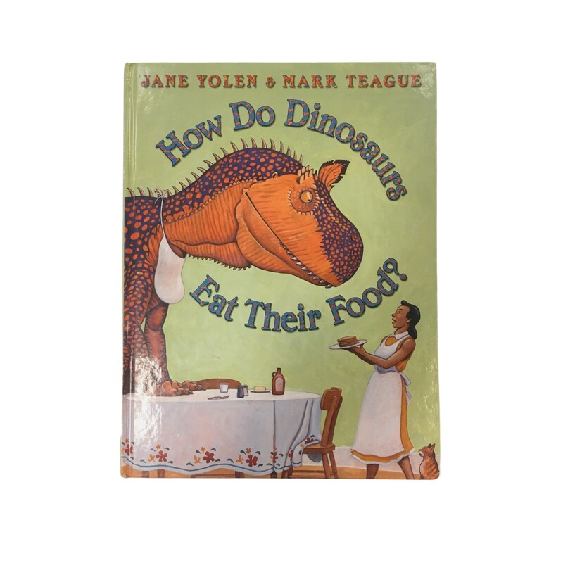 How Do Dinosaurs Eat Food, Book, Size: -

Located at Pipsqueak Resale Boutique inside the Vancouver Mall or online at:

#resalerocks #pipsqueakresale #vancouverwa #portland #reusereducerecycle #fashiononabudget #chooseused #consignment #savemoney #shoplocal #weship #keepusopen #shoplocalonline #resale #resaleboutique #mommyandme #minime #fashion #reseller

All items are photographed prior to being steamed. Cross posted, items are located at #PipsqueakResaleBoutique, payments accepted: cash, paypal & credit cards. Any flaws will be described in the comments. More pictures available with link above. Local pick up available at the #VancouverMall, tax will be added (not included in price), shipping available (not included in price, *Clothing, shoes, books & DVDs for $6.99; please contact regarding shipment of toys or other larger items), item can be placed on hold with communication, message with any questions. Join Pipsqueak Resale - Online to see all the new items! Follow us on IG @pipsqueakresale & Thanks for looking! Due to the nature of consignment, any known flaws will be described; ALL SHIPPED SALES ARE FINAL. All items are currently located inside Pipsqueak Resale Boutique as a store front items purchased on location before items are prepared for shipment will be refunded.