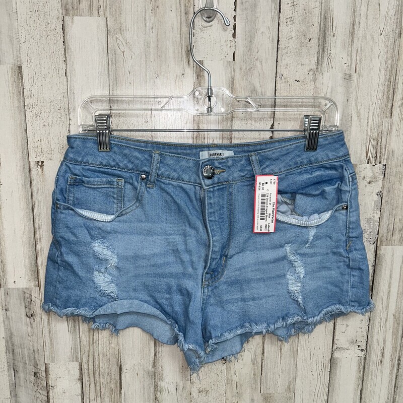 Z29 Denim Frayed Shorts