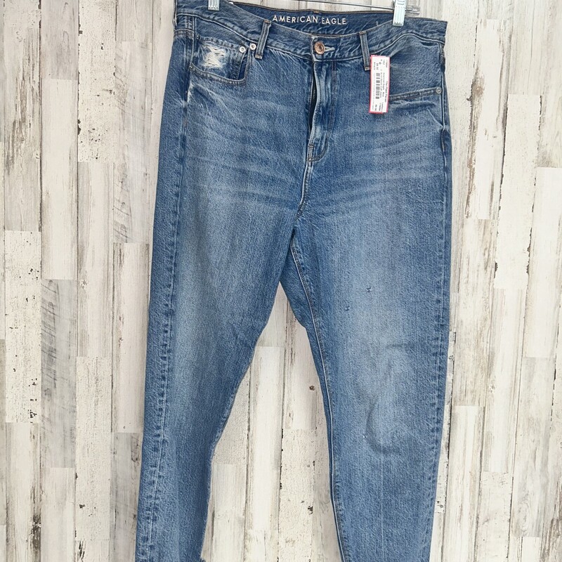 Sz10 Denim Cuff Jeans