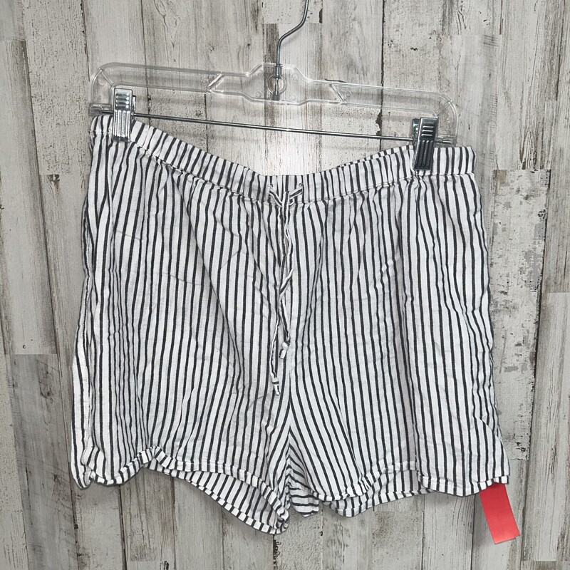 Sz12 Black Stripe Shorts