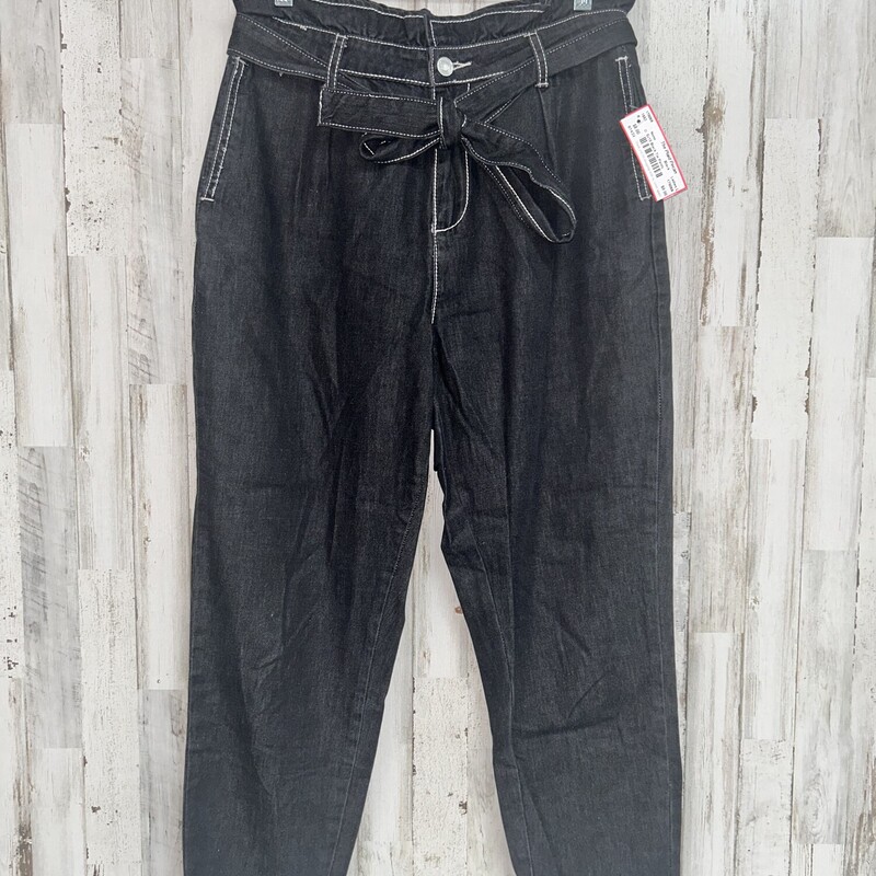 Sz10 Black Tie Pants, Black, Size: Ladies L