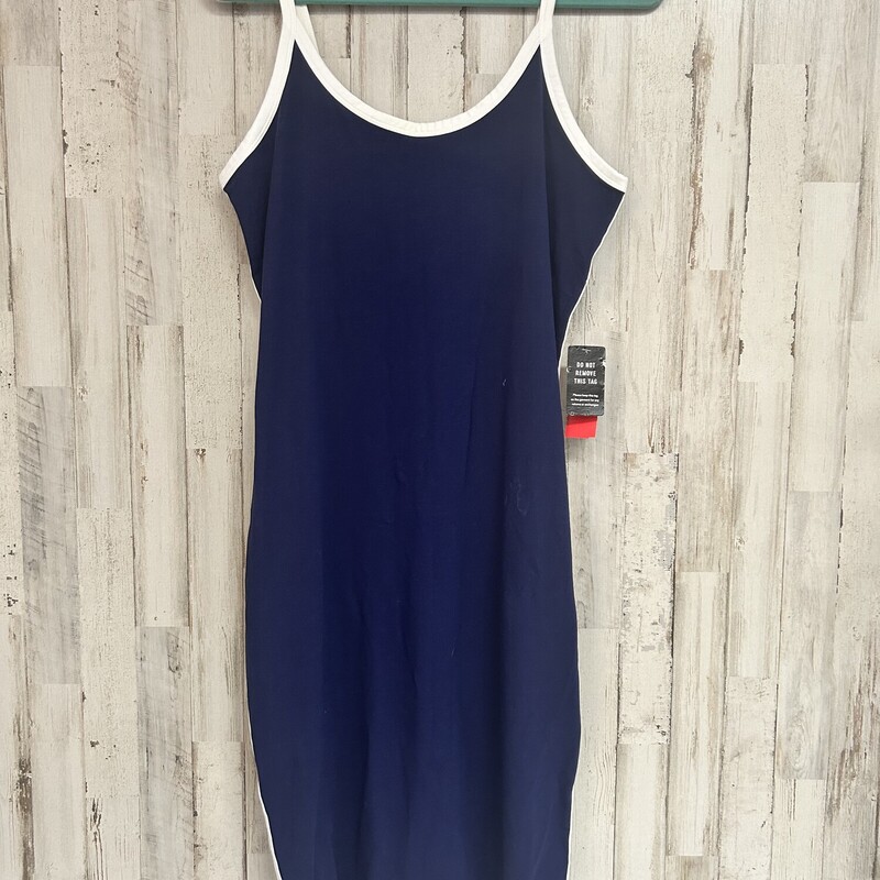 NEW L Blue Tank Dress, Blue, Size: Ladies L