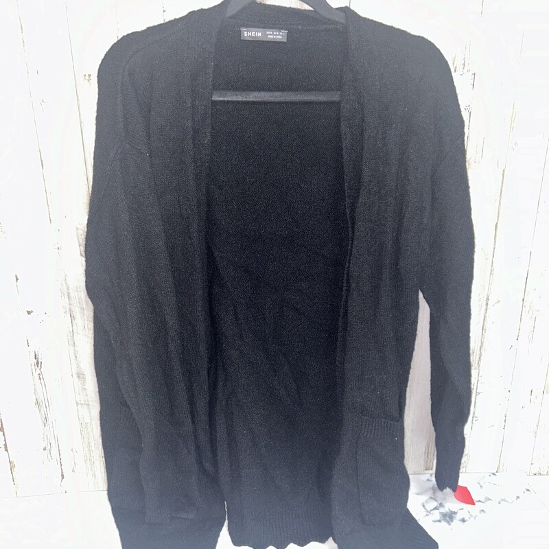 M Black Knit Cardigan