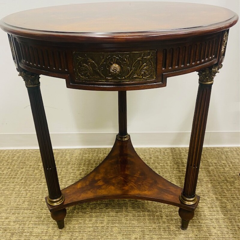 Theo Alexander Accent Table
Brown Burl Wood
Size: 26x30H
Retail $3200
Exquisite!
Coordinating Pieces Sold Separately