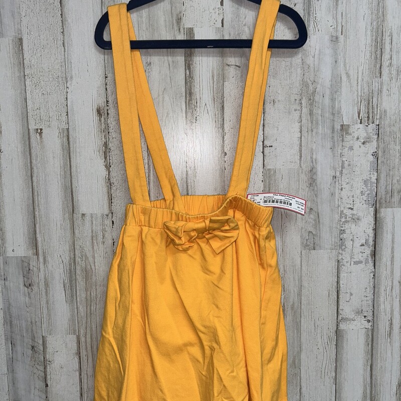 6 Yellow Overall Dress