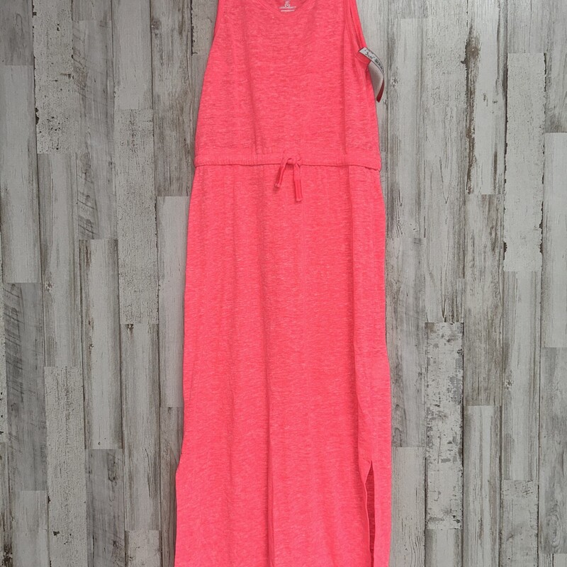 6/7 Neon Pink Knit Dress