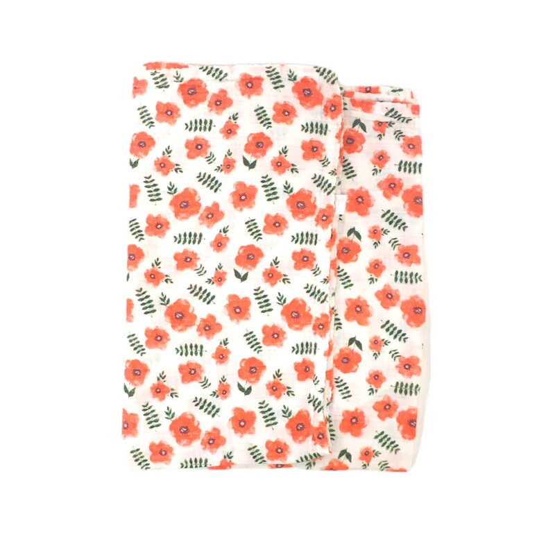 Swaddle Blanket (Red Flow