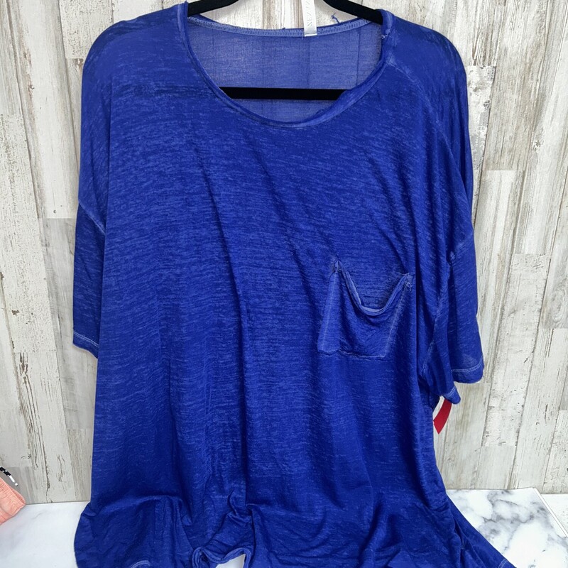 1X Royal Sheer Pocket Tee