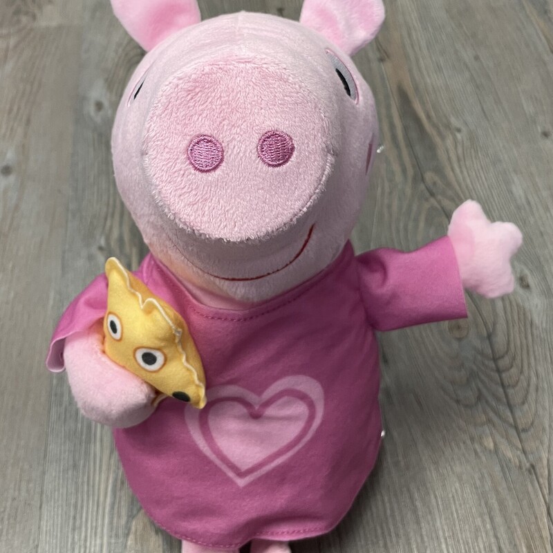 Peppa Pig Bed Time Lullabies Plush Toy, Pink, Size: 12 Inch