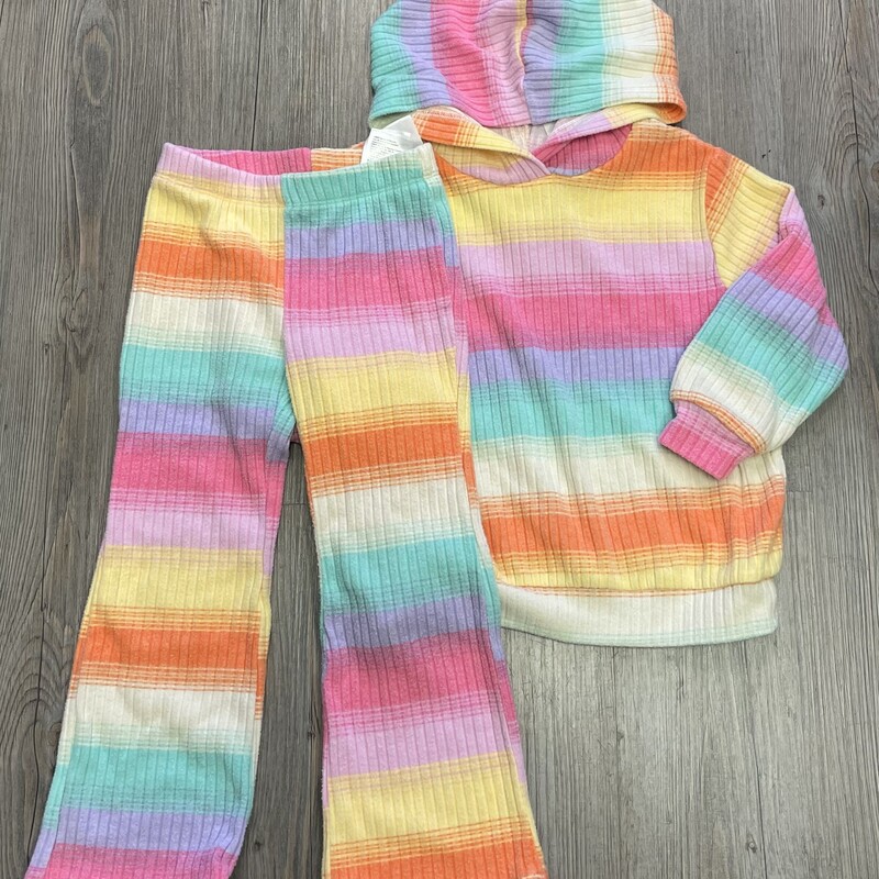 H&M Knit sweat set , Multi, Size: 3-4Y