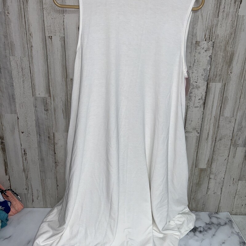 M White Tank Dress