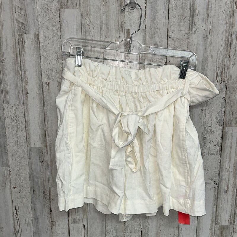 1X Off White Tie Shorts