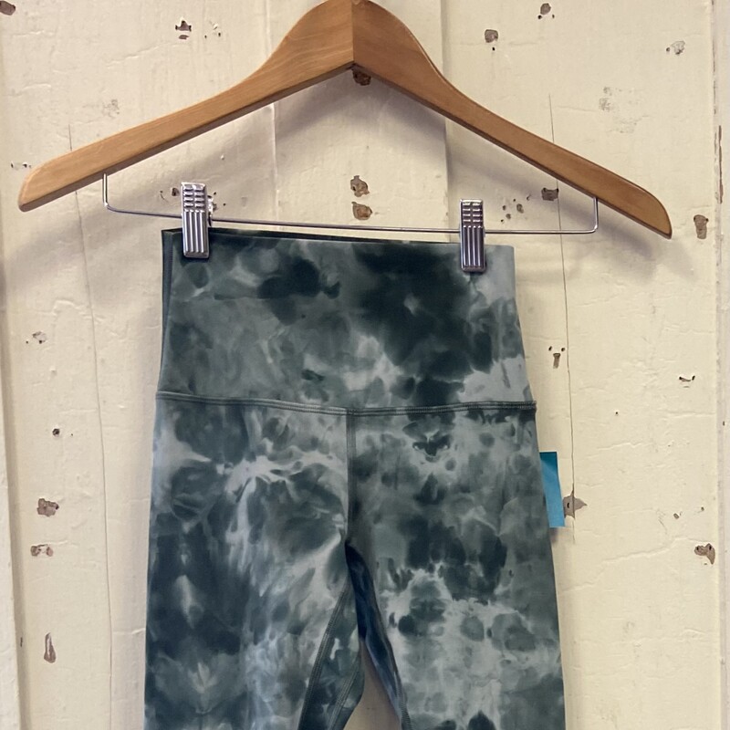 Grn Tie Dye Leggings