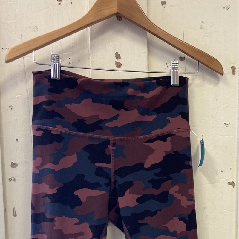 Mauve/bk Camo Legging